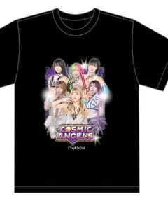 STARDOM コズミックエンジェルズ ラップTシャツ サイズXL