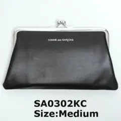 新品 コムデギャルソン ウォレット がま口 スモール SA0301KC 財布 COMME des GARCONS コムデギャルソン DES 財布 がま口財布 KISS