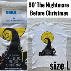 90' 非売品 ナイトメアー・ビフォア・クリスマス Tシャツ SEGAアミューズ