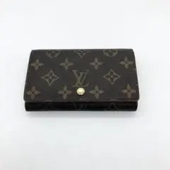 ルイヴィトン LOUIS VUITTON 折り財布 L字ファスナー モノグラム