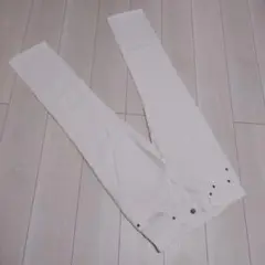 美品 リーバイス Levi's 511 スリムテーパードホワイトパンツ W30