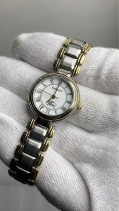 稼働 バーバリー 腕時計 クオーツ レディース シルバー 白文字盤 11500L BURBERRY - 稼働 バーバリー 腕時計 クオーツ レディース