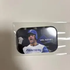 日ハム　アリエル・マルティネス　缶バッチ
