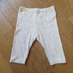 レモン柄7分丈レギンス 95cm