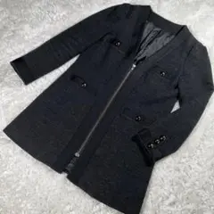 SLOBE IENA スローブ イエナ ロングツィード ノーカラージャケット