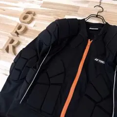 【ヨネックス】YONEX スノーボード D3O プロテクター S 黒×オレンジ