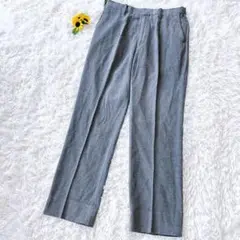 美品✨マンシングウェア【M】無地パンツ　ボトムス　ゴルフウェア　シンプル　グレー