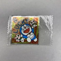 【未開封】ロッテ ドラえもん お守りシール 招き猫（右手）
