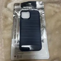 iPhone15ケース　ネイビー