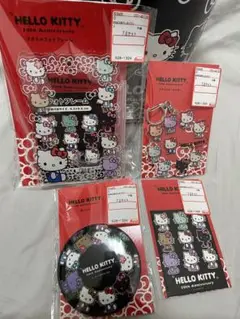 ハローキティ　レディース　福缶　50周年　アベイル　6点セット　新品　未開封 新品未使用未開封】アベイル しまむら ハローキティ 福缶 赤
