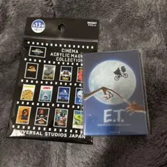 USJ限定　シネマアクリルマグネットコレクション　E.T.　ユニバ
