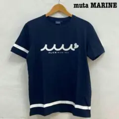 muta ムータ Ｔシャツ Shirt MARINE ストレッチ Ｓ ネイビー