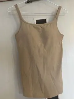 UNIQLO ブラタンクトップ　ベージュ M
