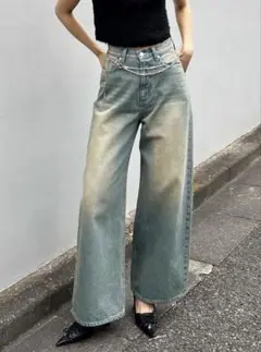EMODA ヴィンテージシェードルーズジーンズ