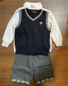 コムサイズム フォーマル3点セット 100cm相当
