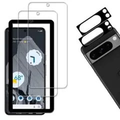 【2+2枚セット】Google Pixel 8 Pro 用 ガラスフィルム