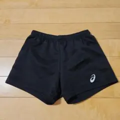 asics バレーボールショートパンツ 黒　Lサイズ