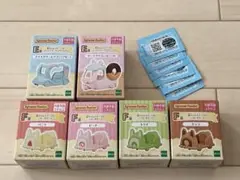 ６個セット　キラキラくじ　シルバニアファミリー　E賞　F賞　ハッピースイーツ