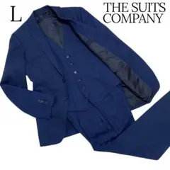 ✨THE SUITS COMPANY ELANCO 3ピース ストライプ スーツ