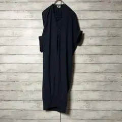 ジュンヤワタナベコムデギャルソン ロングワンピース 変形 ドレープ コットン綿