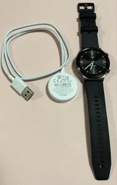 HUAWEI スマートウォッチ ブラック 充電ケーブル付き