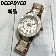新品　腕時計　日本製ムーブメント　生活防水　ピンクゴールド　白　ホワイト