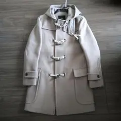 美品・Drawerドゥロワーベージュダッフルコート♪38