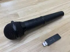 【完動品】Switch 純正品 カラオケマイク(USB ワイヤレス マイク)