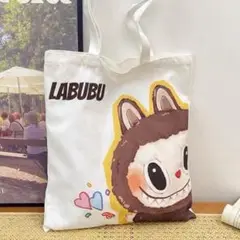 LABUBU キャンバストートバッグ 即購入ok