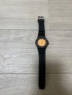 JAXIS ダイビングウォッチ オレンジ/ブラック