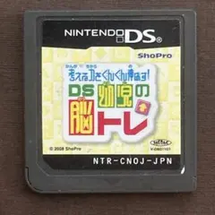 考える力をぐんぐん伸ばす!DS幼児の脳トレ