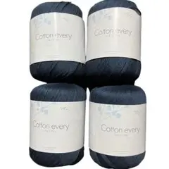 Cotton every コットン糸 4個