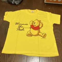 くまのプーさん Tシャツ 黄色 100%綿