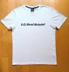 F.C.Real Bristol ロゴTシャツ ホワイト Sサイズ