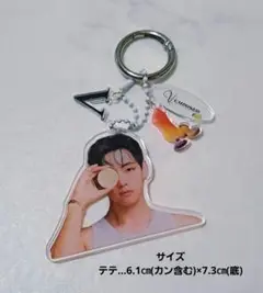 BTS V テヒョン テテ アクリルキーホルダー1個