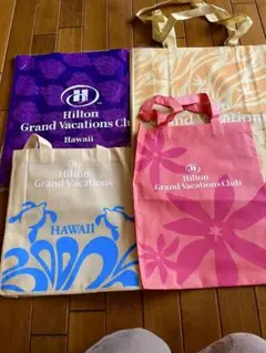 Hilton Grand Vacations Club エコバッグ4点セット