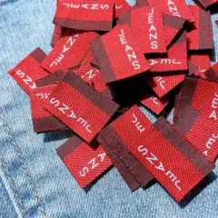 【JEANS】30枚 ピスネーム 挟みタグ
