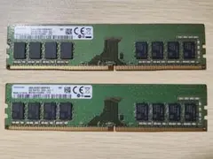 SAMSUNG 8GB×2 PC4-2666V メモリ