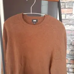 UNIQLO ブラウン クルーネックセーター M