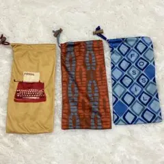 FOSSIL 小物入れ 3点セット