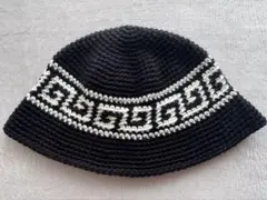 バケットハット　クラッシャーハット　クロシェハット
