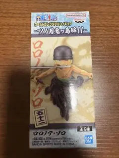 ワールドコレクタブルフィギュア ワノ国鬼ヶ島編11 ゾロ 新品未開封