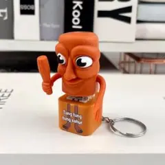 トゥントゥントゥンサフール　イタリアンブレインロットフィギュア　キーホルダー