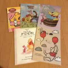 新品未使用❤️プーさん　ファイル　レターセット