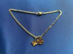 新品　アングレット　ブレスレット　レディースアクセサリー　ゴールドロゴ