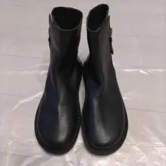【未使用】トリッペン　ショートブーツ　黒　レザーサイズ40