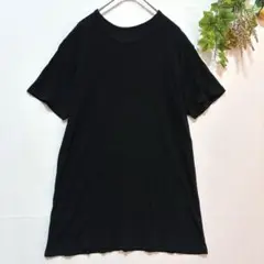 【無印良品】美品！半袖さらっとTシャツ2枚セット　トップス　黒　コットン　M