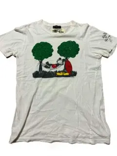 激レア！Palm Graphics 裸足ミッキーマウス beamコラボ Tシャツ
