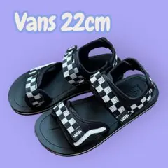 Vans チェック柄 サンダル 22cm