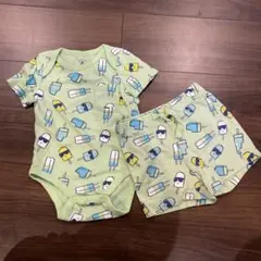 GAP ベビーロンパースセットアップ　アイスクリーム柄12-18m 18-24m